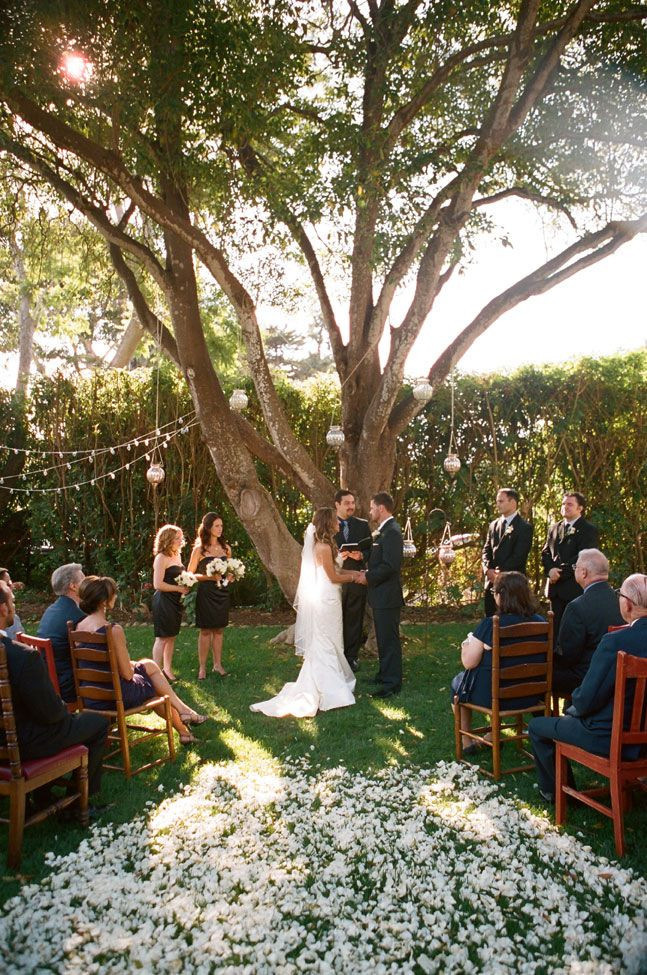 Best ideas about Small Backyard Wedding
. Save or Pin 30 Sweet Ideas For Intimate Backyard Outdoor Weddings Now.