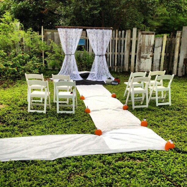 Best ideas about Small Backyard Wedding
. Save or Pin Best 25 Small backyard weddings ideas on Pinterest Now.