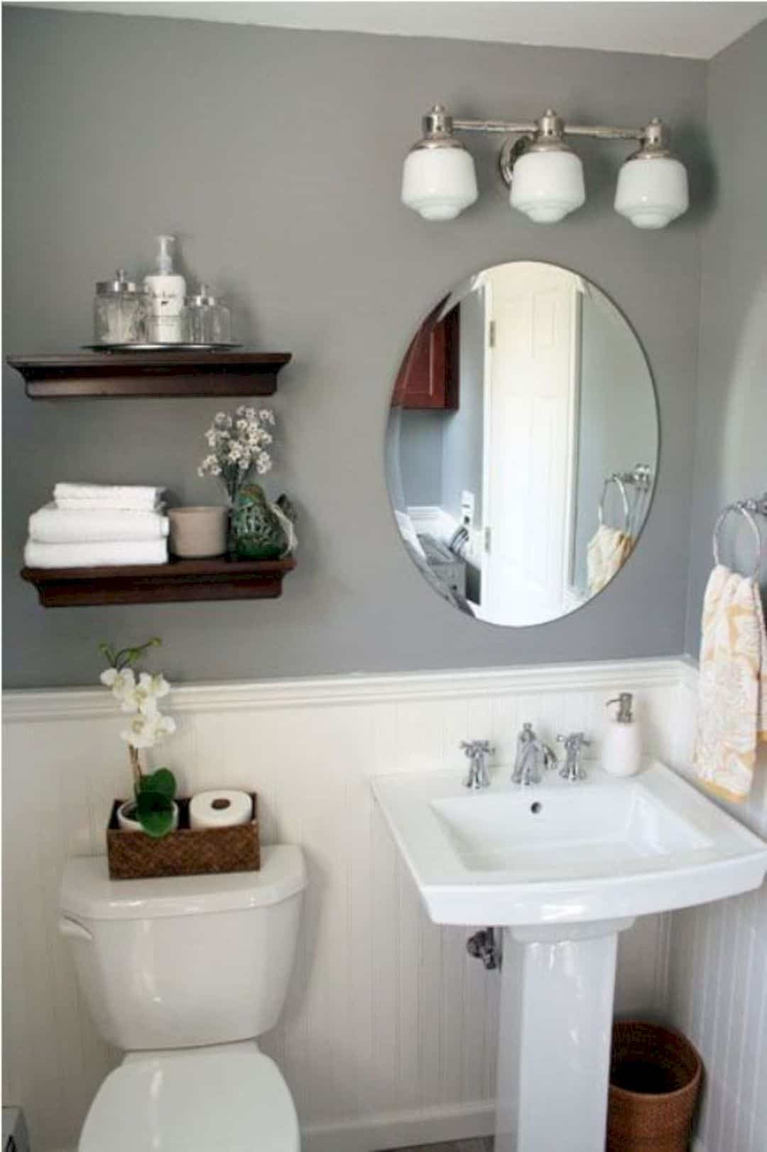 Best ideas about Small Bathroom Decor
. Save or Pin 17 Awesome Small Bathroom Decorating Ideas Now.