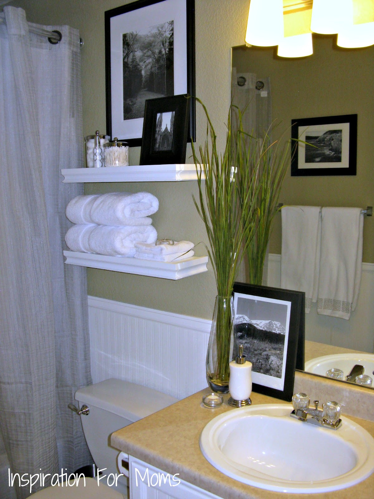 Best ideas about Small Bathroom Decor
. Save or Pin I Finished It Friday Guest Bathroom Remodel Inspiration Now.