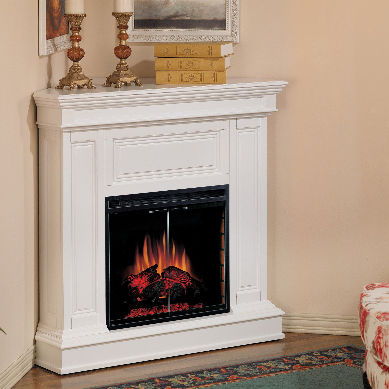 Best ideas about Small Electric Fireplace
. Save or Pin White Small Electric Fireplaces — Kokoazik Home Designs Now.