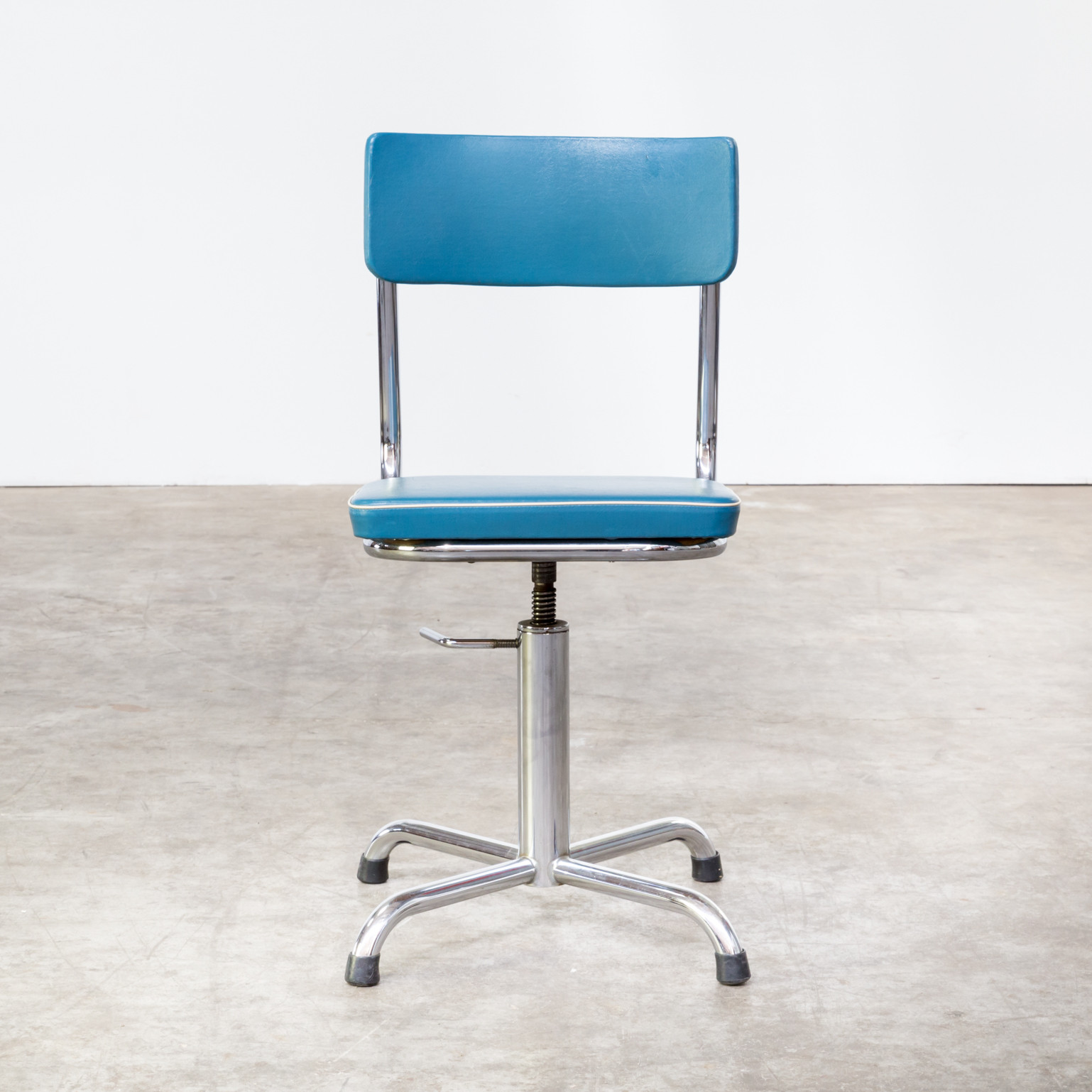 Best ideas about Small Office Chair
. Save or Pin 60s Small office chair blauw skai with white trim Now.