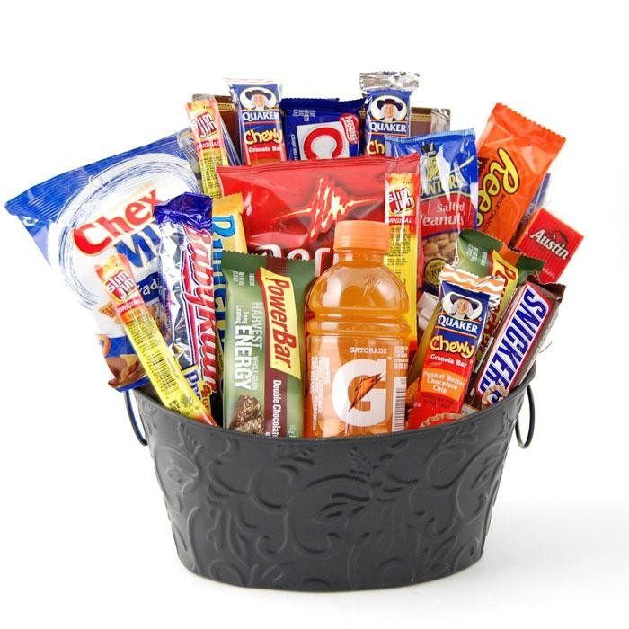 Best ideas about Snack Gift Basket Ideas
. Save or Pin 42 best Snack Food Gift Baskets images on Pinterest Now.