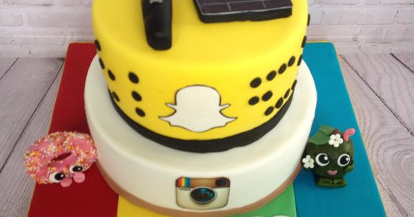 Best ideas about Snapchat Birthday Cake
. Save or Pin Birthday cake for a girl that had taken part in Christmas Now.