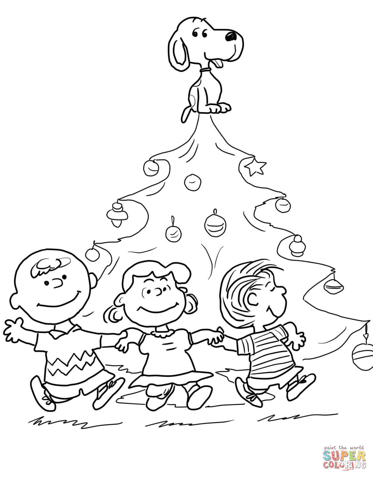 Best ideas about Snoopy Christmas Coloring Pages
. Save or Pin Charlie Brown Christmas Tree coloring page Now.