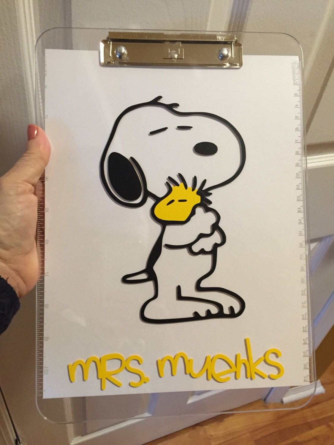 Best ideas about Snoopy Gift Ideas
. Save or Pin Snoopy Woodstock Gift Clipboard Teacher Appreciation t Now.