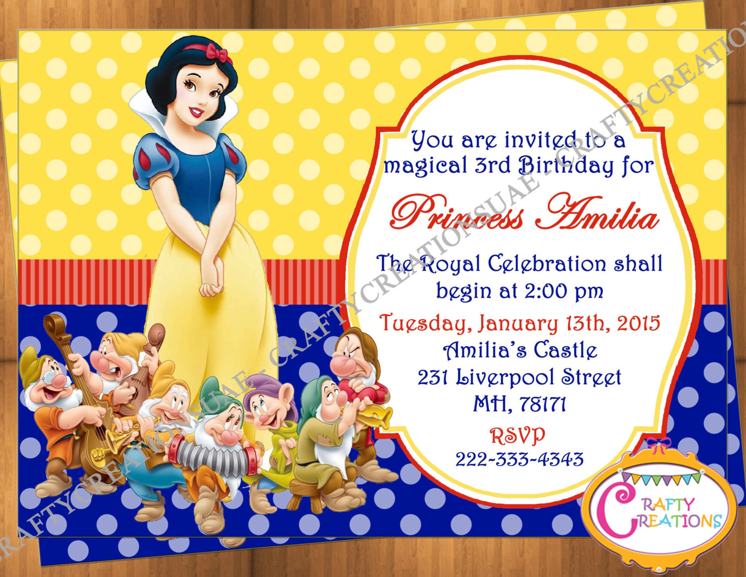 Best ideas about Snow White Birthday Invitations
. Save or Pin Snow White Invitation Snow White Birthday Party Invitation Now.