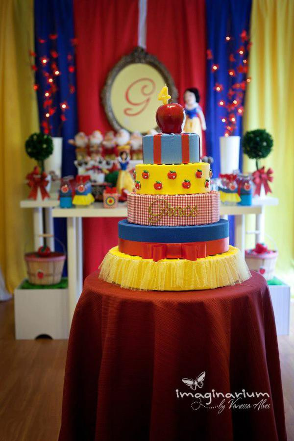 Best ideas about Snow White Birthday Party Ideas
. Save or Pin Kara s Party Ideas Disney Princess Snow White Girl 4th Now.