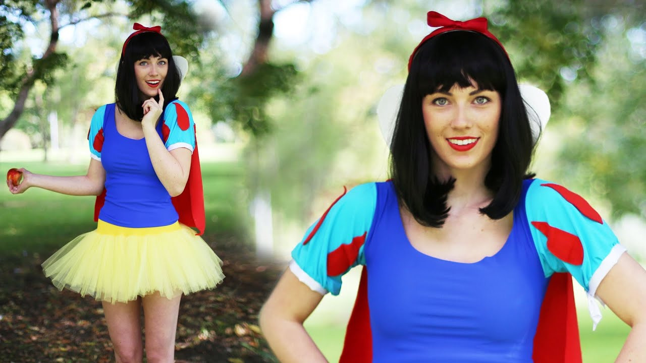 Best ideas about Snow White Costumes DIY
. Save or Pin SNOW WHITE DIY DISNEY PRINCESS COSTUME Now.