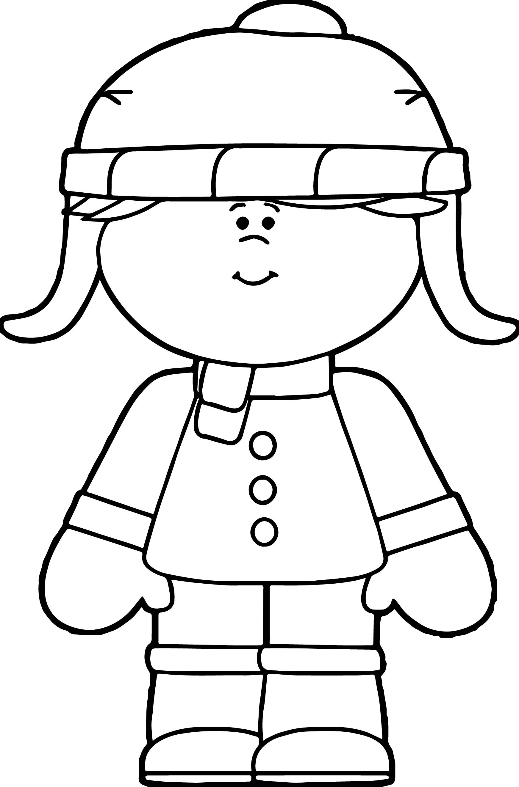 Best ideas about Snowflake Coloring Sheets For Girls
. Save or Pin Winter Little Girl Dressed For Winter Coloring Page Now.
