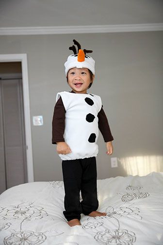Best ideas about Snowman Costume DIY
. Save or Pin DIY Olaf costume via Fabric Now.