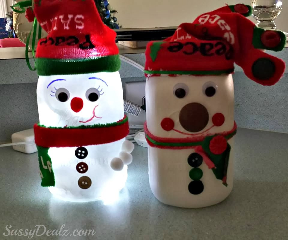 Best ideas about Snowman Craft Ideas
. Save or Pin DIY Snowman Mason Jar Craft For Kids Light Decoration Now.