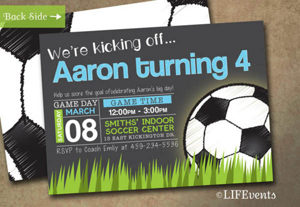 Best ideas about Soccer Birthday Invitations
. Save or Pin Etsy Find Soccer Ball Ideas B Lovely Events Now.