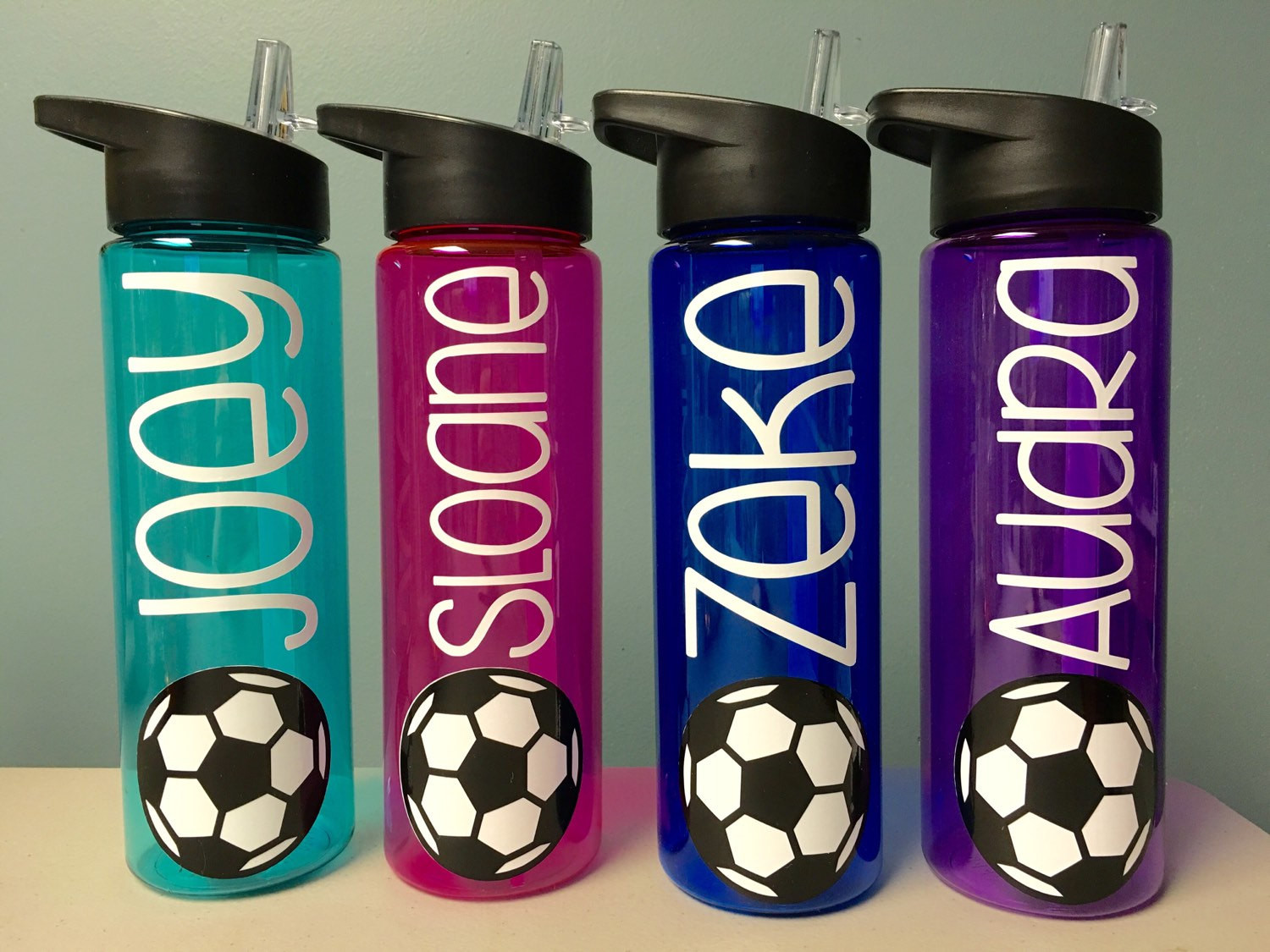 Best ideas about Soccer Team Gift Ideas
. Save or Pin Soccer Gifts Soccer Water Bottle Water Bottle with Name Now.