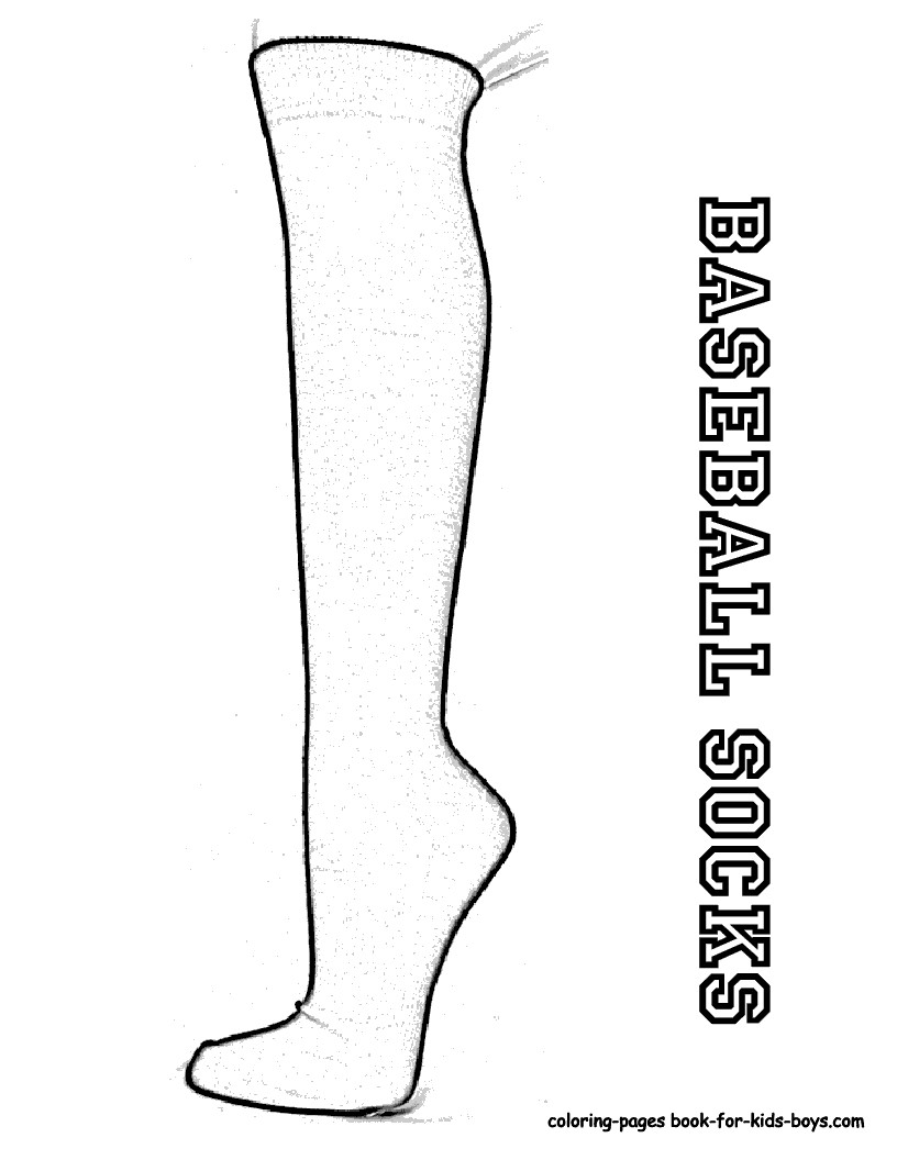 Best ideas about Socks Coloring Pages For Kids
. Save or Pin Fired Up Free Coloring Pages Baseball MLB Players Now.