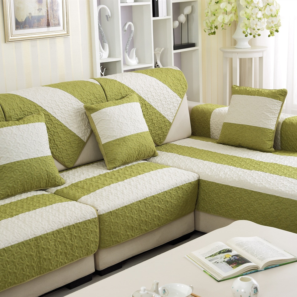 Best ideas about Sofa Covers For Sectional
. Save or Pin New Arrival 2016 Modern Stripped Sofa Slipcover for Now.