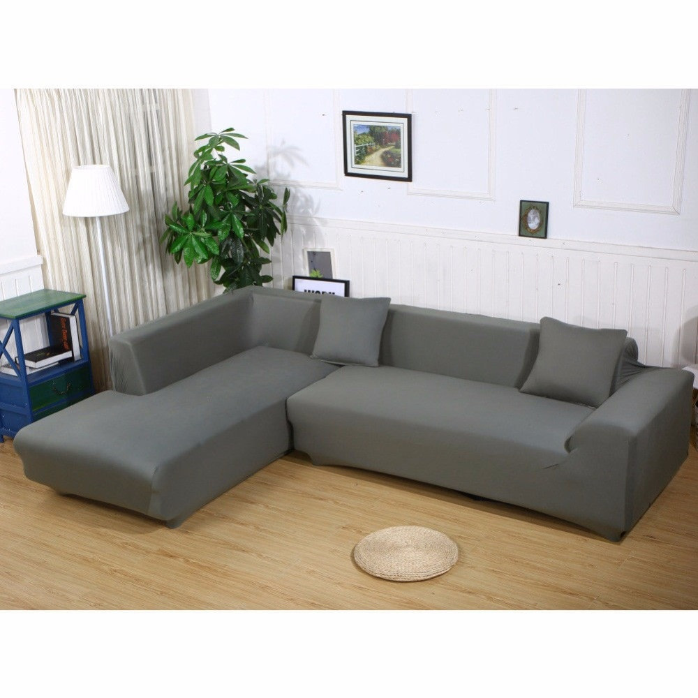 Best ideas about Sofa Covers For Sectional
. Save or Pin L Shape Stretch Elastic Fabric Sofa Cover Sectional Now.