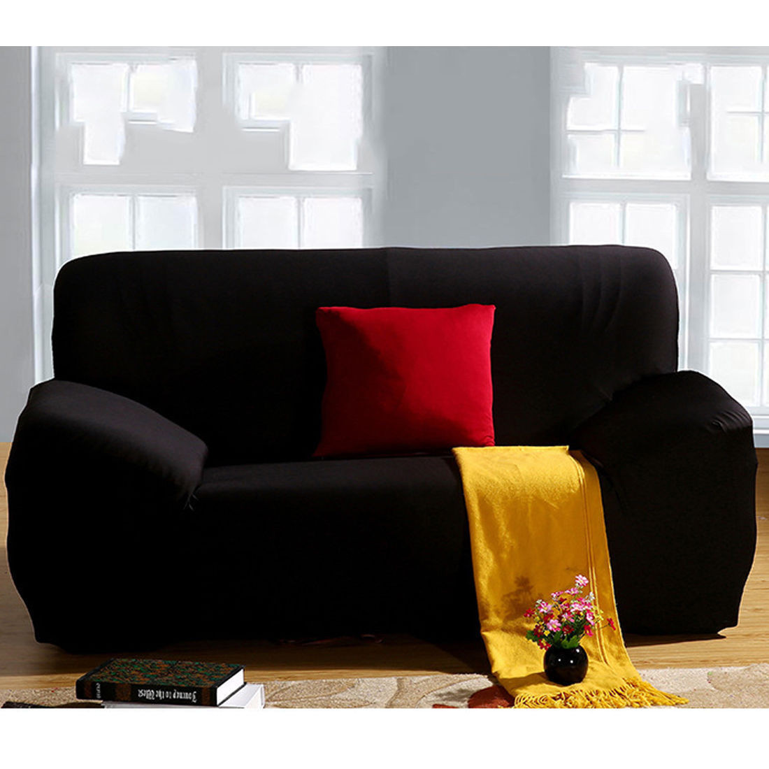 Best ideas about Sofa Covers For Sectional
. Save or Pin Soft Stretch Elastic Fabric Sofa Cover Pet Dog Sectional Now.