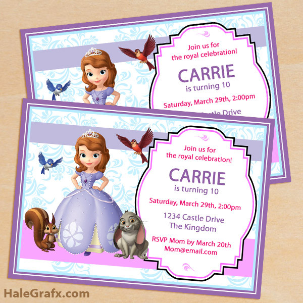Best ideas about Sofia The First Birthday Invitations
. Save or Pin FREE Printable Sofia the First Birthday Invitation Pack Now.
