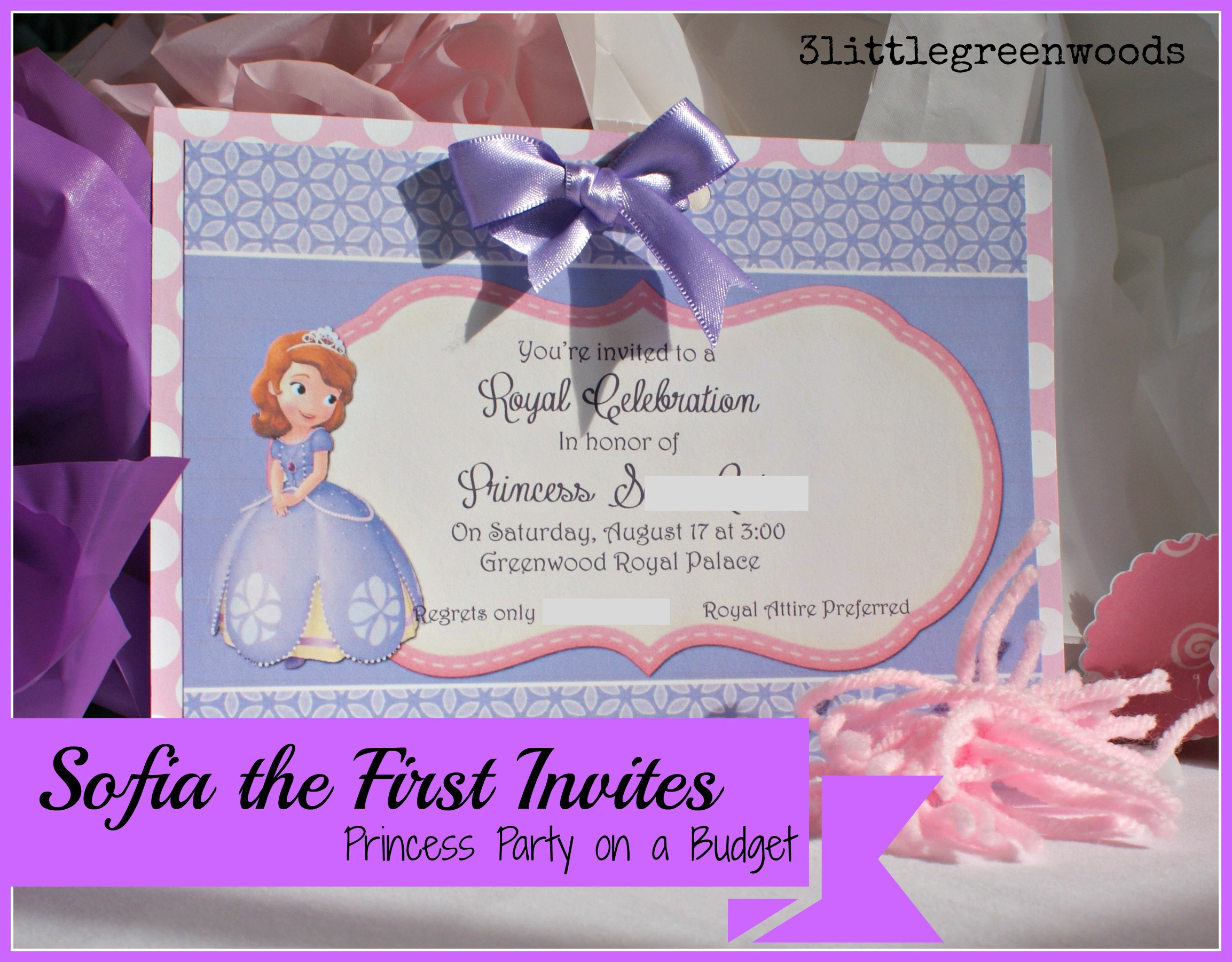 Best ideas about Sofia The First Birthday Invitations
. Save or Pin Sofia the First Birthday Invites Now.