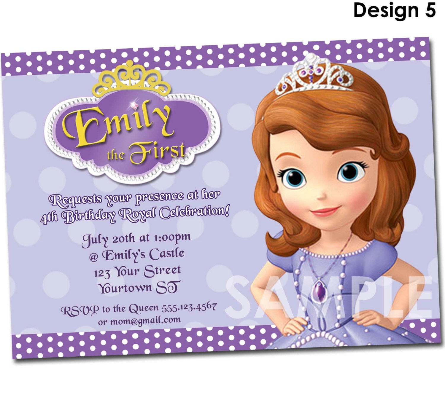 Best ideas about Sofia The First Birthday Invitations
. Save or Pin Sofia the First Birthday Invitation Printable Party Invite Now.