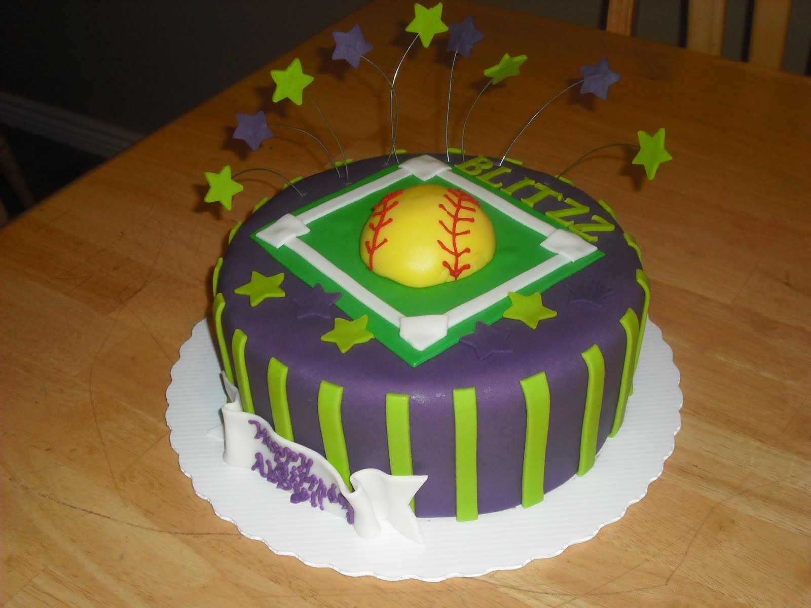 Best ideas about Softball Birthday Cake
. Save or Pin Sprinklebelle Softball Birthday Cake Now.