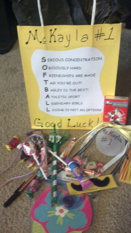 Best ideas about Softball Gift Bag Ideas
. Save or Pin 17 Best images about Senior Night on Pinterest Now.