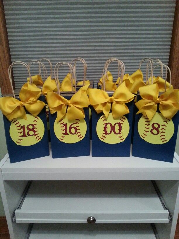Best ideas about Softball Gift Bag Ideas
. Save or Pin Softball t bags Sports Now.