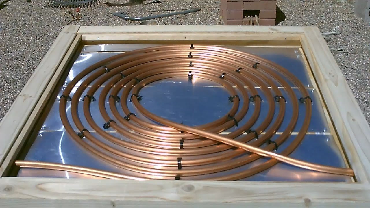 Best ideas about Solar Water Heater DIY
. Save or Pin DIY Solar Water Heater Deluxe "Aluminum backed" COPPER Now.