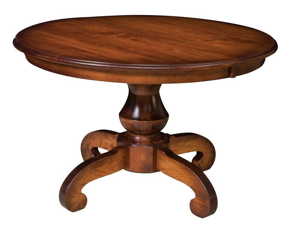 Best ideas about Solid Wood Dining Table
. Save or Pin Amish Round Pedestal Dining Table Classic Solid Wood Now.