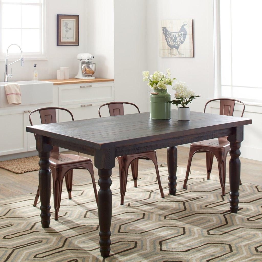Best ideas about Solid Wood Dining Table
. Save or Pin Painted Unfinished Wood Dining Chairs – Loccie Better Now.