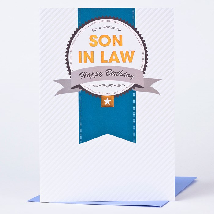 Best ideas about Son In Law Birthday Card
. Save or Pin Birthday Card Wonderful Son in Law Now.