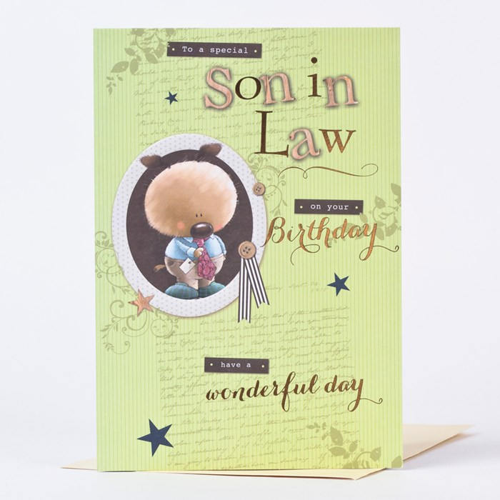 Best ideas about Son In Law Birthday Card
. Save or Pin Birthday Card Special Son in Law Now.