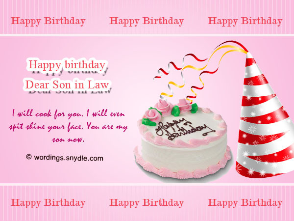 Best ideas about Son In Law Birthday Wishes
. Save or Pin Birthday Wishes for Son Wordings and Messages Now.