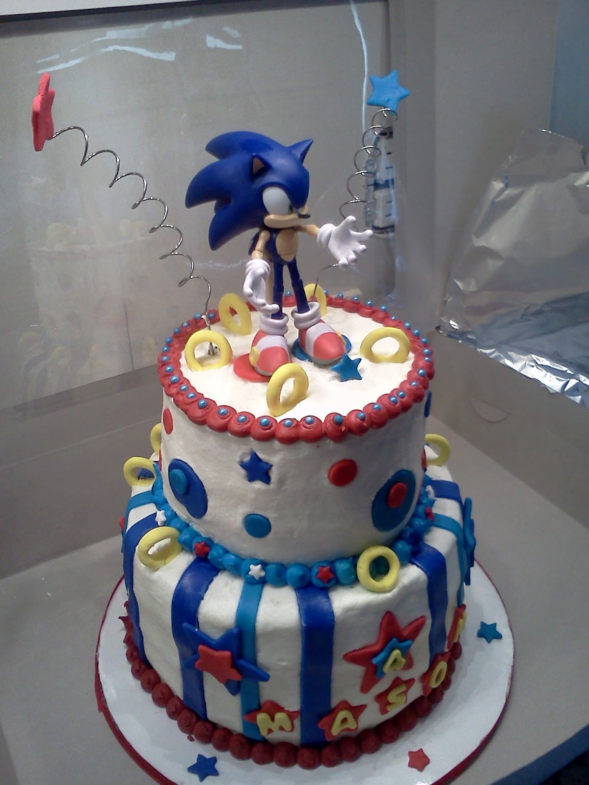 Best ideas about Sonic Birthday Cake
. Save or Pin Sweet Treats by Angie Sonic the Hedgehog Cake Now.