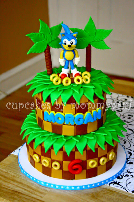 Best ideas about Sonic Birthday Cake
. Save or Pin Sonic the Hedgehog Birthday cake cake by Vangie Now.