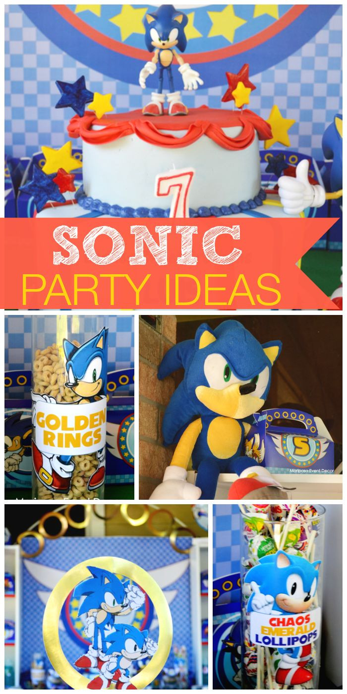 Best ideas about Sonic Birthday Party
. Save or Pin 23 best Sonic Themed Party Ideas images on Pinterest Now.