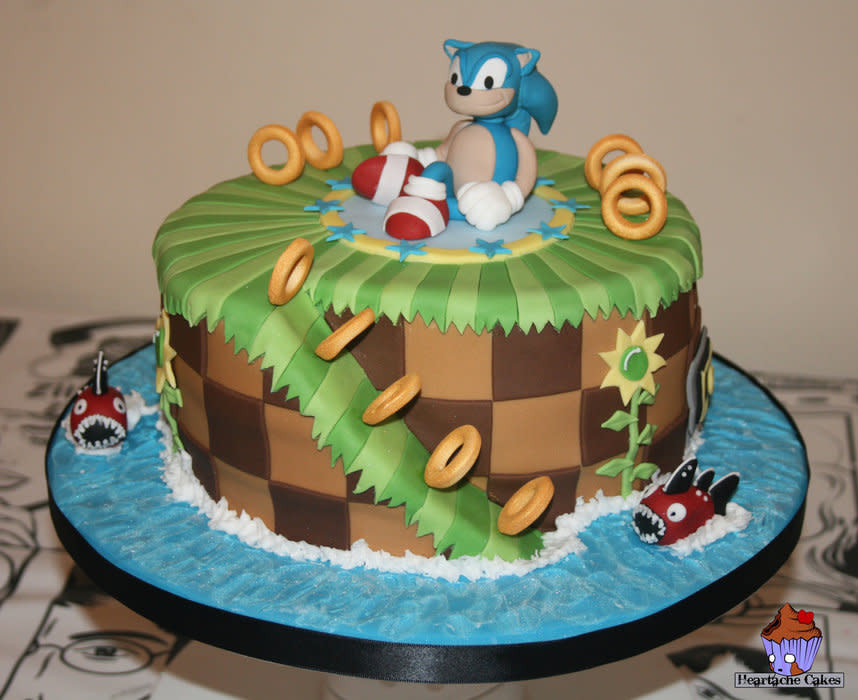 Best ideas about Sonic The Hedgehog Birthday Cake
. Save or Pin Sonic Cake cake by Heartache Cakes CakesDecor Now.