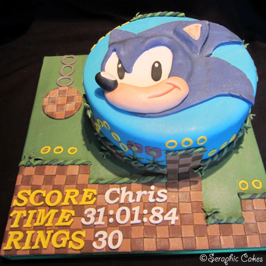 Best ideas about Sonic The Hedgehog Birthday Cake
. Save or Pin Sonic the Hedgehog Birthday Cake Cake by SeraphicCakes Now.