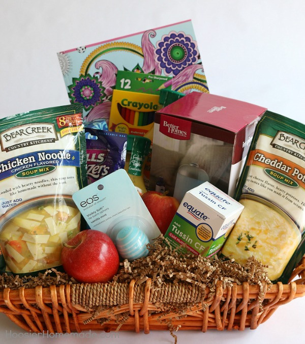 Best ideas about Soup Gift Basket Ideas
. Save or Pin Gift Basket Idea Get Well Soon Hoosier Homemade Now.
