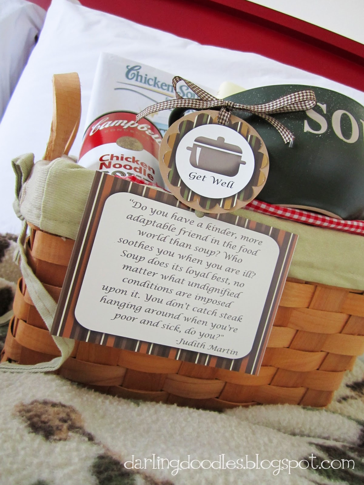 Best ideas about Soup Gift Basket Ideas
. Save or Pin For wheb you dob feel bery dood Darling Doodles Now.