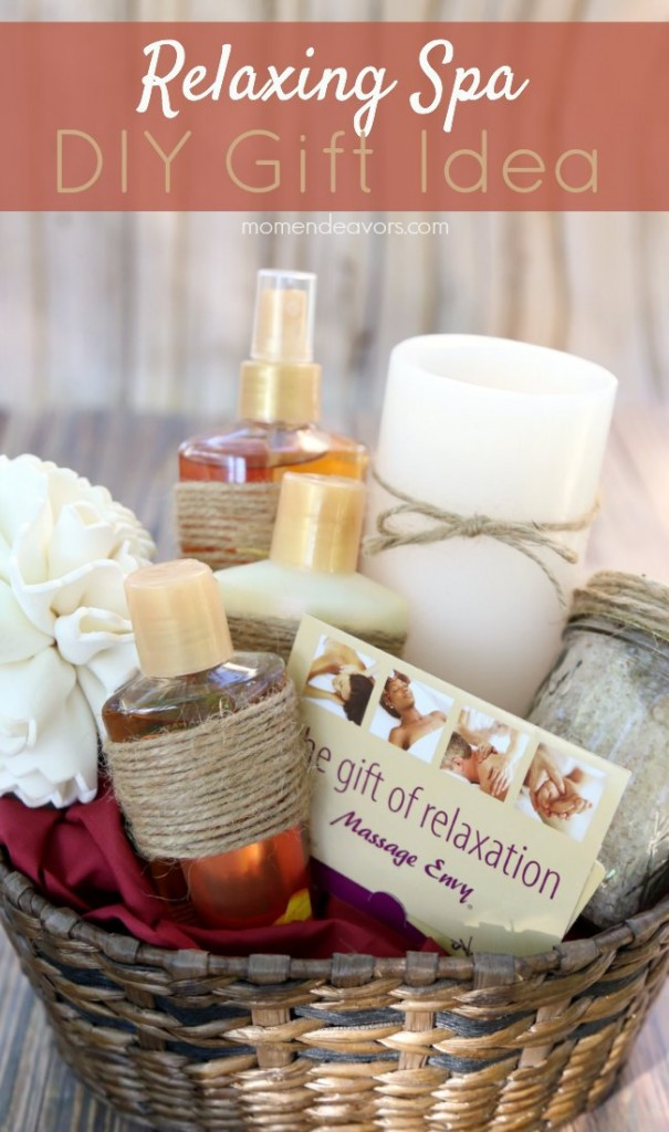 Best ideas about Spa Gift Basket Ideas
. Save or Pin DIY Relaxing Spa Gift Idea Now.