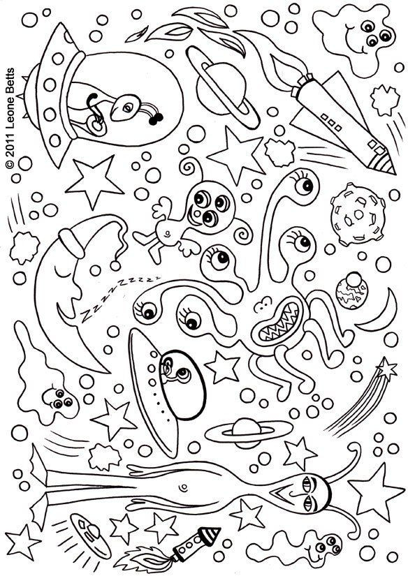 Best ideas about Space Coloring Pages For Boys
. Save or Pin Free Printable Kids Colouring Aliens and Outer Space Now.