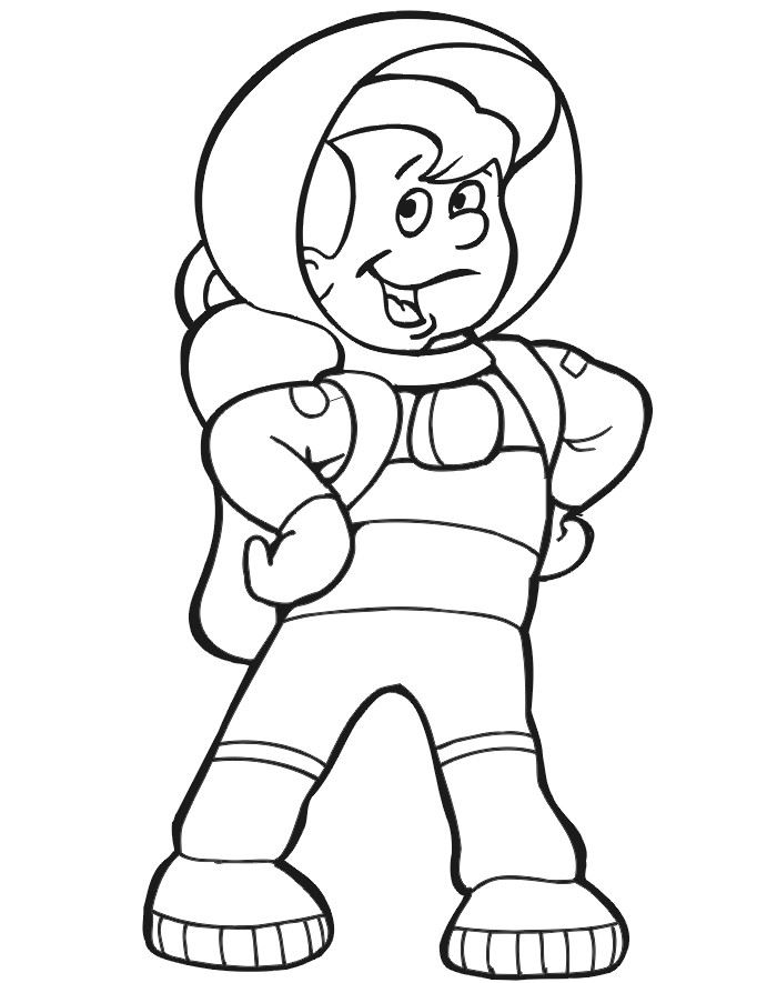 Best ideas about Space Coloring Pages For Boys
. Save or Pin Astronaut Coloring Page Now.