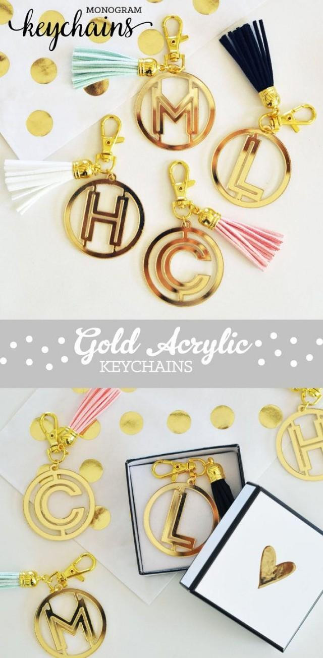 Best ideas about Special Birthday Gifts For Her
. Save or Pin Acrylic Keychains Initial Keychains Unique Gifts For Her Now.