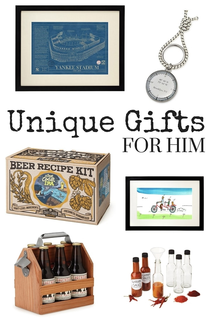 Best ideas about Special Birthday Gifts For Him
. Save or Pin Unique Gifts for Him Typically Simple Now.