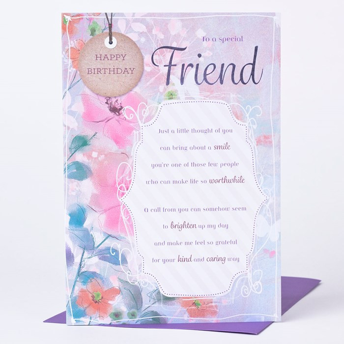 Best ideas about Special Friend Birthday Card
. Save or Pin Birthday Card A Special Friend Indeed Now.