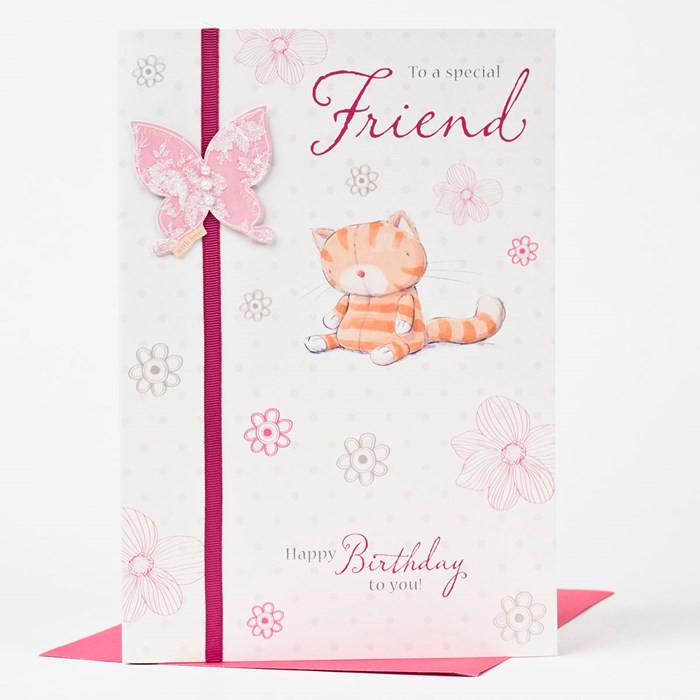 Best ideas about Special Friend Birthday Card
. Save or Pin Birthday Card Special Friend £1 49 Now.