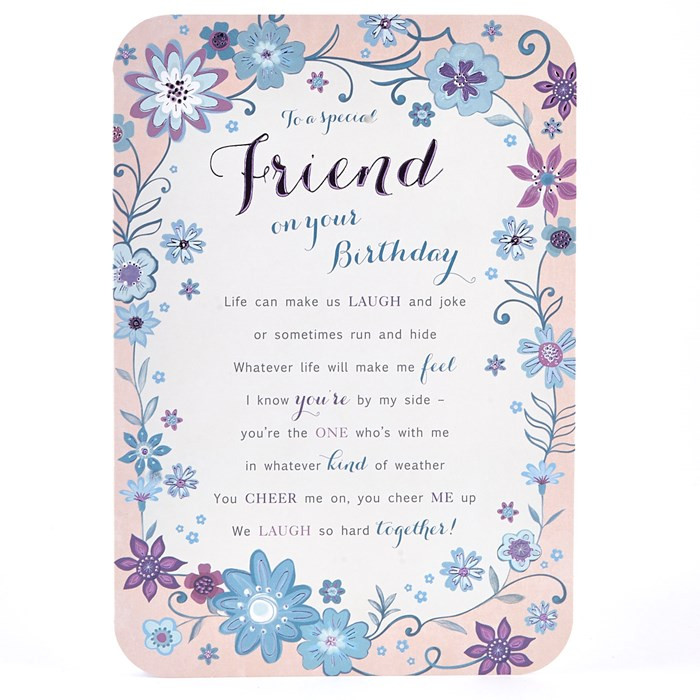 Best ideas about Special Friend Birthday Card
. Save or Pin Special Friend Birthday Card Laugh & Joke Now.
