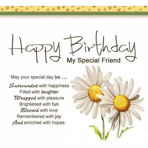 Best ideas about Special Friends Birthday Wishes
. Save or Pin 40 Birthday Wishes For Special Friend Now.